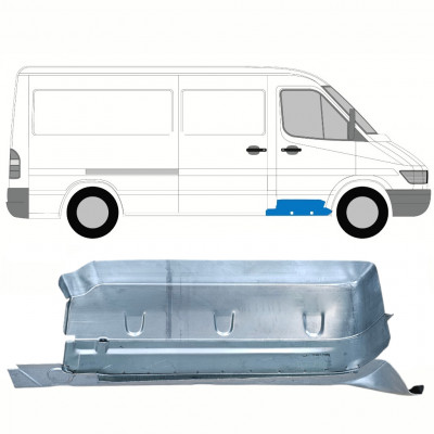 Reparație treaptă față cu partea de prag pentru Mercedes Sprinter 1995-2006 / Dreapta 8556