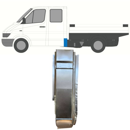 Reparație colț spate pentru Mercedes Sprinter 1995-2006 / Stânga 16399
