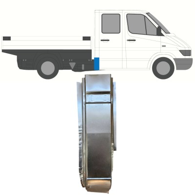 Reparație colț spate pentru Mercedes Sprinter 1995-2006 / Dreapta 16398