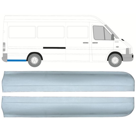 Reparație aripă spate pentru Mercedes Sprinter 1995-2006 / Stânga+Dreapta / Set 9865