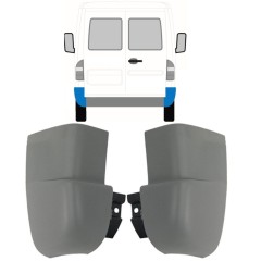 Colț bară spate pentru Mercedes Sprinter 1995-2006 / Stânga+Dreapta / Set 9717