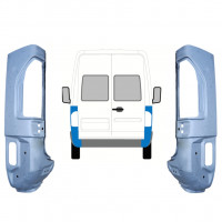 Reparație colț spate pentru Mercedes Sprinter 1995-2005 / Stânga+Dreapta / Set 10486