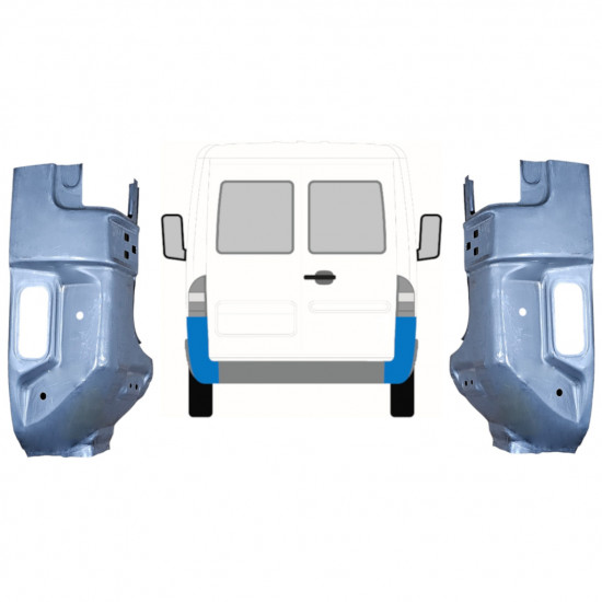 Reparație colț spate pentru Mercedes Sprinter 1995-2005 / Stânga+Dreapta / Set 9715