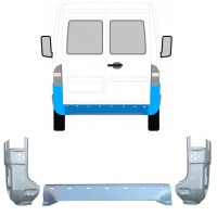 Segment reparație aripă spate pentru Mercedes Sprinter 1995-2006 / Set 9716