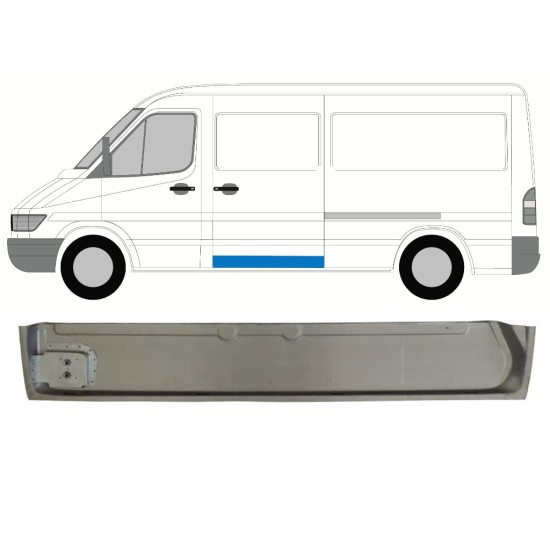 Reparație prag ușă culisantă pentru Mercedes Sprinter 1995-2006 / Stânga 17295