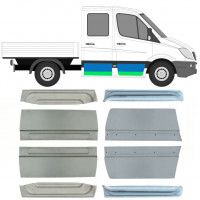 Panou reparație ușă pentru Mercedes Sprinter 2006- / Cabină dublă / Set 10474