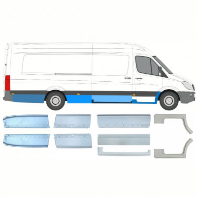 Set panouri de reparare pentru Mercedes Sprinter 2006- / XLWB /  11570