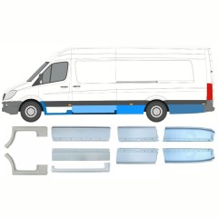 Set panouri de reparare pentru Mercedes Sprinter 2006-2018 / Stânga+Dreapta / 10478