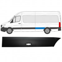 Bandou lateral aripă spate pentru Mercedes Sprinter 2006- / LWB / Stânga 8027