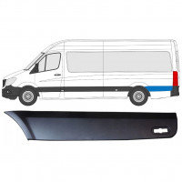 Bandou lateral stânga spate în spatele roții din spate pentru Mercedes Sprinter 2006- / LWB / Stânga 8029