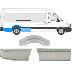 Reparație aripă spate pentru Mercedes Sprinter 2006-2018 / Dreapta / Set 8717
