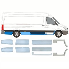 Set panouri de reparare pentru Mercedes Sprinter 2006-2018 / Stânga+Dreapta / 11571
