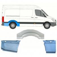 Reparație aripă spate pentru Mercedes Sprinter 2006- / MWB / Dreapta / Set 8715