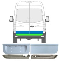 Reparație ușă spate pentru Volkswagen Crafter 2005-2017 / Stânga+Dreapta 17175
