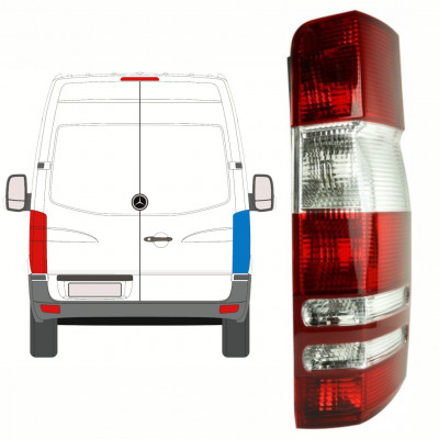 MERCEDES SPRINTER 2006-2018 SPATE LAMPĂĂ / DREAPTA