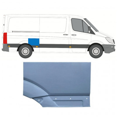 Reparație aripă spate pentru Mercedes Sprinter 2006- / Dreapta 11271