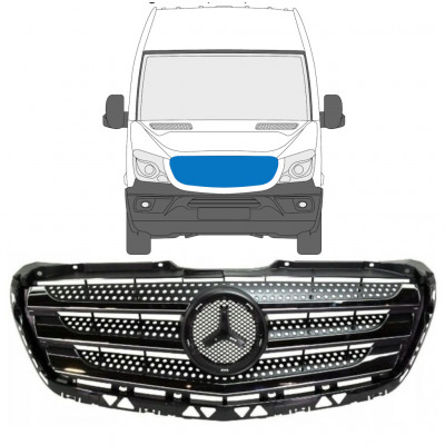 Grilă pentru Mercedes Sprinter 2013-2018 8419