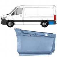 Reparație aripă spate partea inferioară din spatele roții pentru Mercedes Sprinter 2018- / SWB / MWB / Standard / Stânga 8188