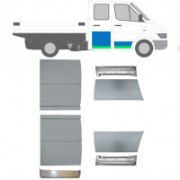 Panou reparație ușă pentru Mercedes Sprinter 1995-2006 / Cabină dublă / Set 10473