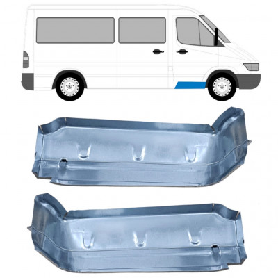 Panou reparație dreapta față pentru Mercedes Sprinter 1995-2006 / Set 11902