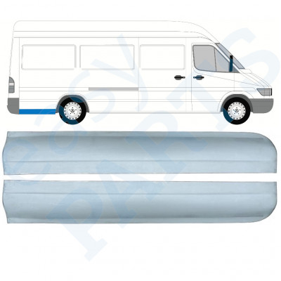 Reparație aripă spate pentru Mercedes Sprinter 1995- / LWB / Stânga+Dreapta / Set 9865