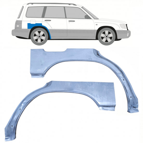 Reparație aripă spate pentru Subaru Forester 1997-2002 / Stânga+Dreapta / Set 10111