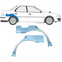 Reparație aripă spate pentru Subaru Impreza 1992-2000 / Stânga+Dreapta / Set 9199