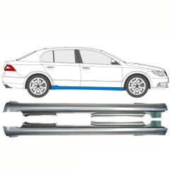 Prag complet pentru Skoda Superb 2008-2015 / Stânga+Dreapta / Set 10759
