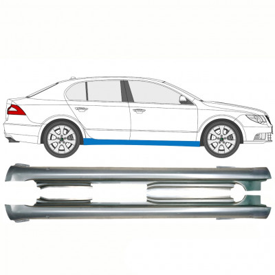 Reparație prag pentru Skoda Superb 2008-2015 / Stânga+Dreapta / Set 10759