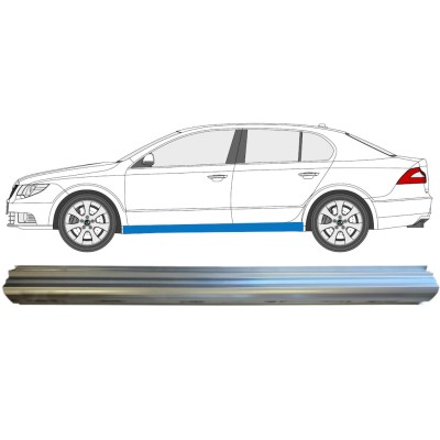 Reparație prag pentru Skoda Superb 2008-2015 / Stânga 14776
