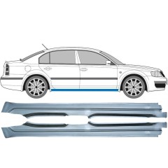 Prag complet pentru Skoda Superb 2002-2008 / Stânga+Dreapta / Set 9414