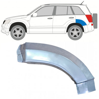 Reparație aripă spate partea din spate pentru Suzuki Grand Vitara 2005-2012 / Stânga 7849