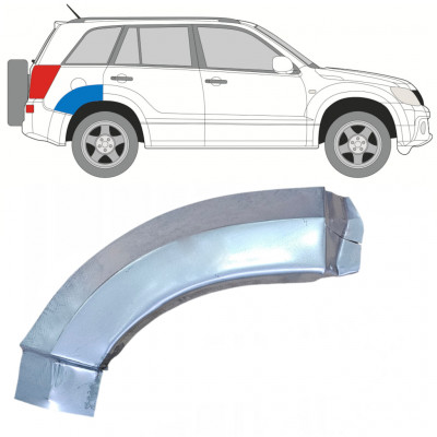 SUZUKI GRAND VITARA 2005-2012 SEGMENT REPARAȚIE ARIPĂ SPATE PARTEA SPATE / DREAPTA