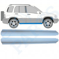 Reparație prag pentru Suzuki Grand Vitara 1997-2005 / Stânga = Dreapta (simetric) / Set 10053