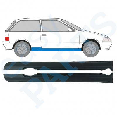 Reparație prag pentru Suzuki Swift 1988-2004 / Stânga+Dreapta / Set 9846