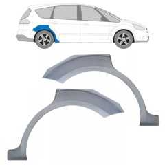 Reparație aripă spate pentru Ford S-MAX 2006-2015 / Stânga+Dreapta / Set 15174