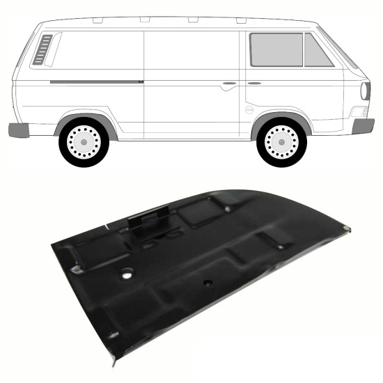 Reparație Suport baterie pentru Volkswagen Transporter T3 1979-1992 10808