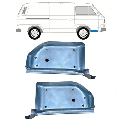 Panou reparație dreapta față pentru VW Transporter T3 1979-1992 / Stânga+Dreapta / Set 9781