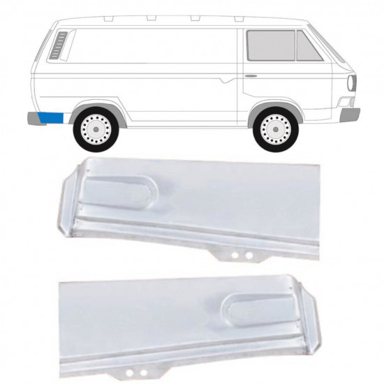 VW T3 1979-1992 SEGMENT REPARAȚIE ARIPĂ SPATE / A STABILIT