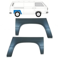 Reparație aripă spate pentru Volkswagen Transporter T3 1979-1992 / Stânga+Dreapta / Set 9779