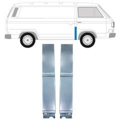 Segment reparație stâlp pentru Volkswagen Transporter T3 1979-1992 / Stânga+Dreapta / Set 11627
