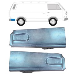 Reparație aripă spate pentru Volkswagen Transporter T3 1979-1992 / Stânga+Dreapta / Set 11633