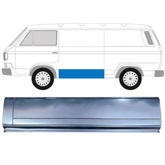 Reparație panou lateral pentru VW Transporter T3 1979-1992  / Stânga 11634