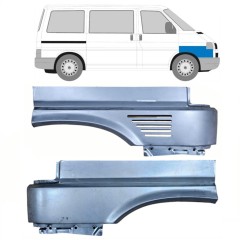 Panou de reparație aripă față pentru Volkswagen Transporter T4 1996-2003 / Stânga+Dreapta / Set 10525