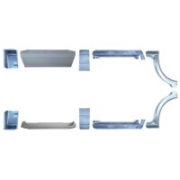 Set panouri de reparare pentru Volkswagen Transporter T4 1990-2003 / Stânga+Dreapta / 16914