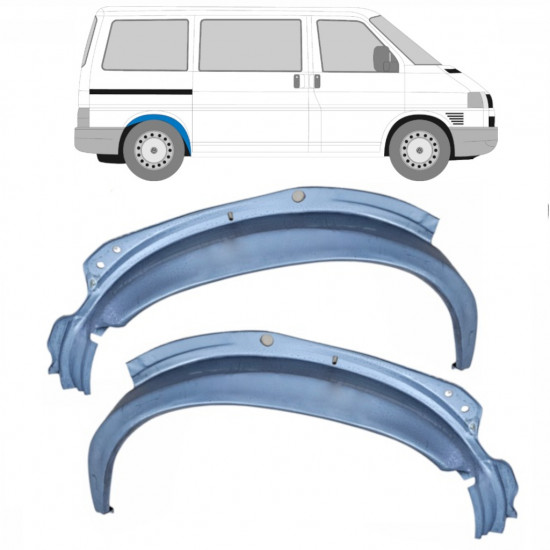 Reparație aripă interioară spate pentru VW Transporter T4 1990-2003 / Stânga+Dreapta / Set 10621