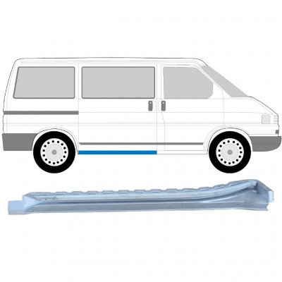 Reparație prag ușă glisantă pentru VW Transporter T4 1990-2003 / Dreapta 9095