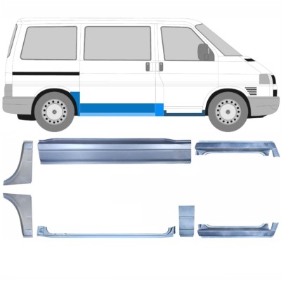 Set panouri de reparare pentru Volkswagen Transporter T4 1990-2003 / Stânga / Dreapta / 14700