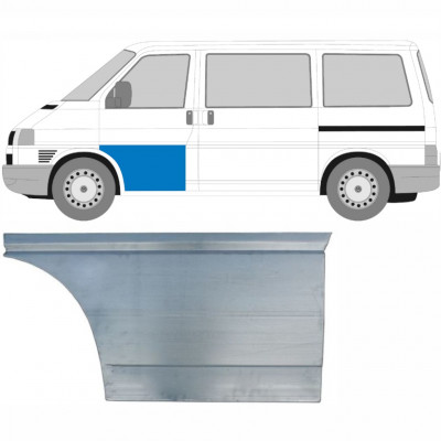 VW T4 1990-2003 FRONTAL UŞĂ EXTERIOR STIKNING PANEL / STÂNGA