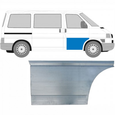 VW T4 1990-2003 FRONTAL UŞĂ EXTERIOR STIKNING PANEL / DREAPTA